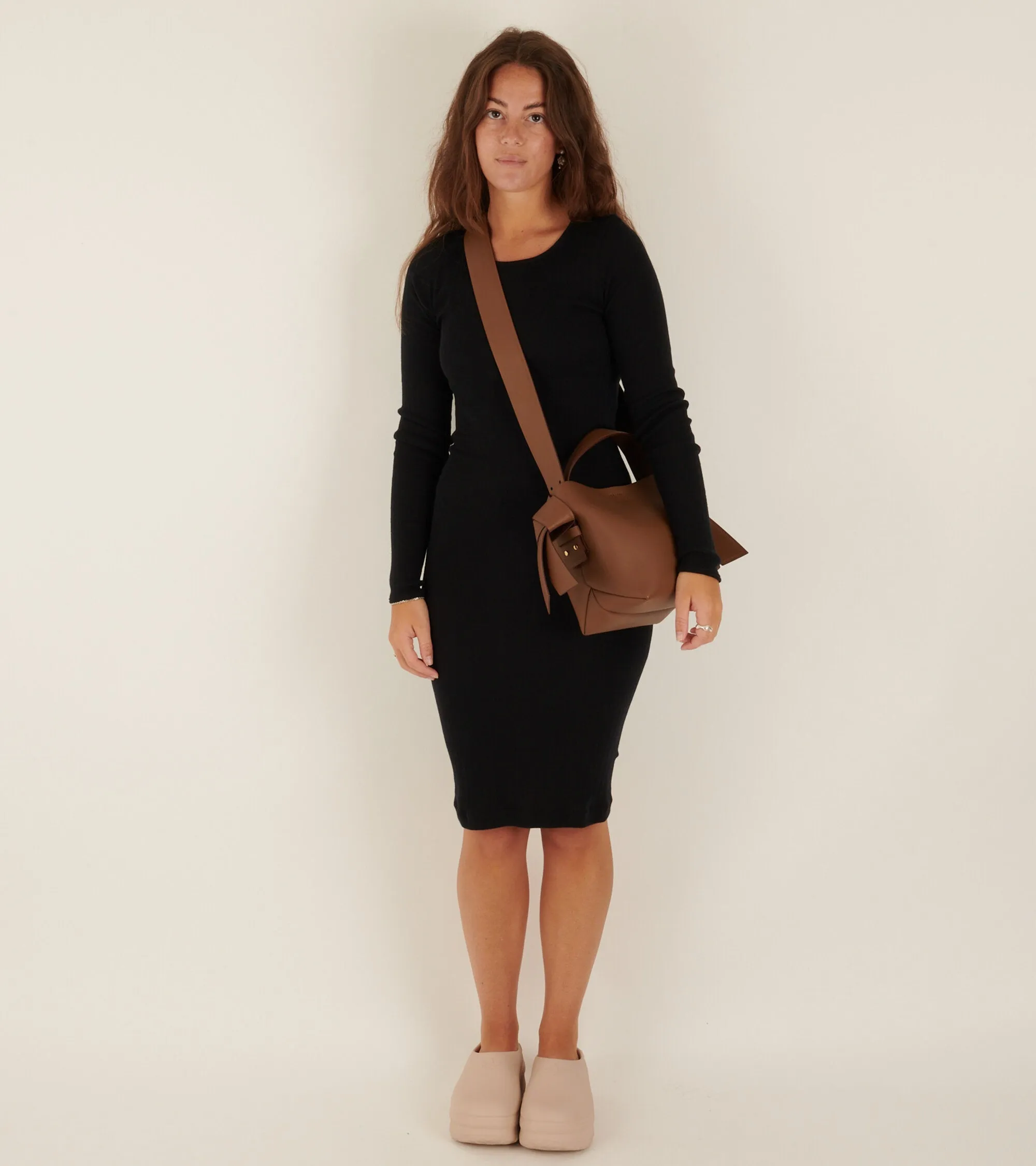 101 John Rib Dress Black