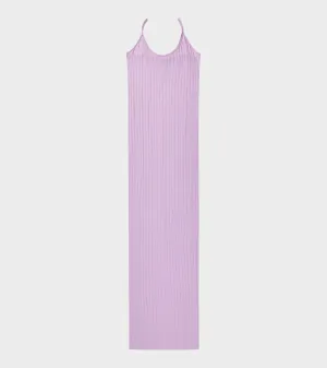 101 Strap Rib Dress Lilac