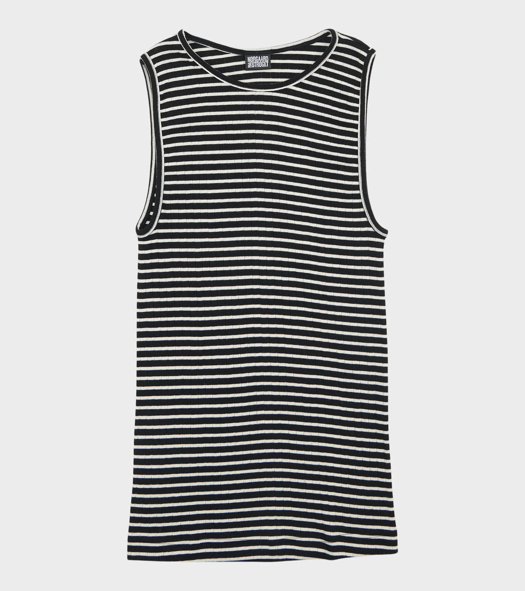 101 Tank Top Black/Ecru