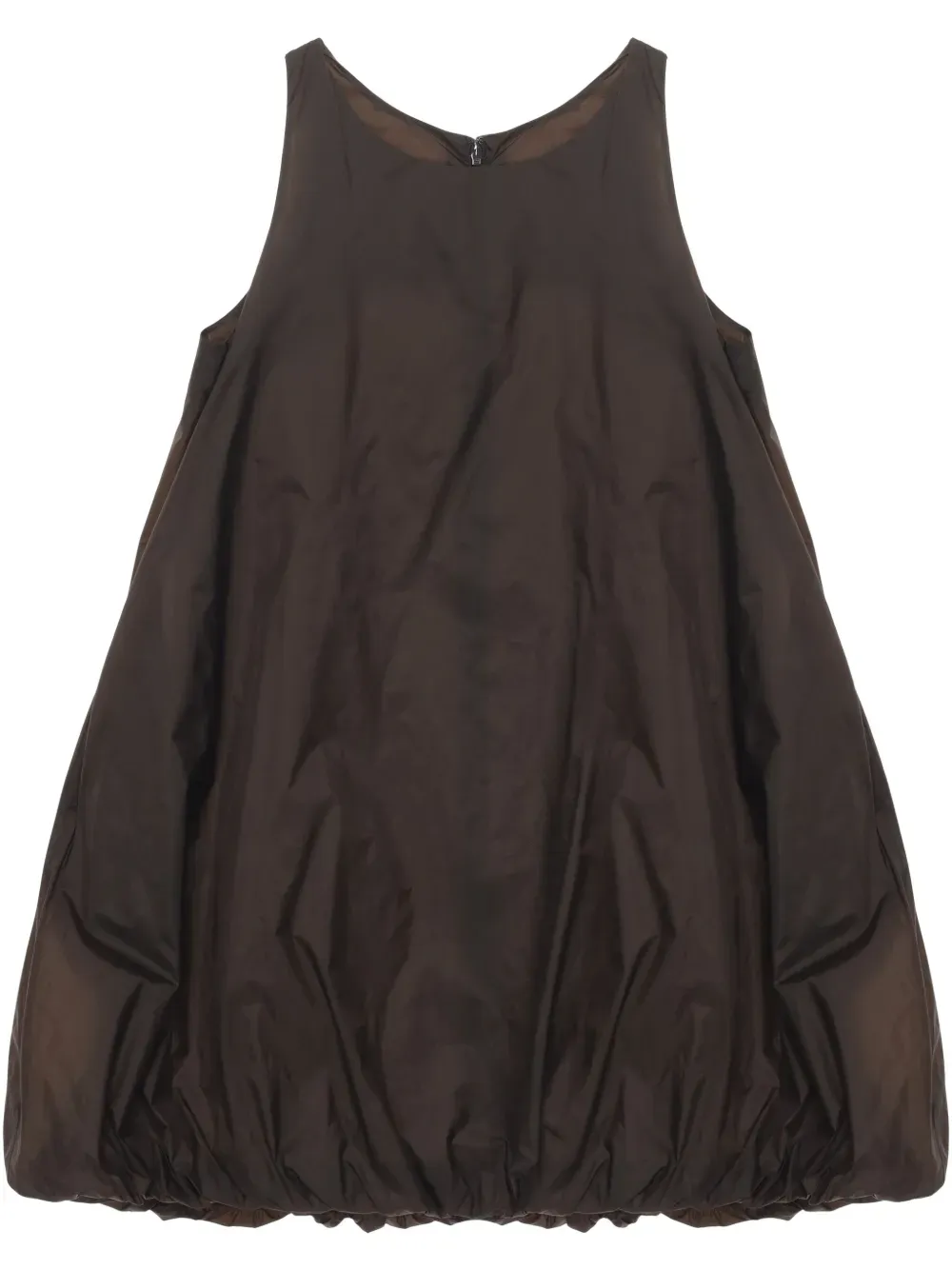 AMOMENTO - Women Nylon Volume Mini Dress