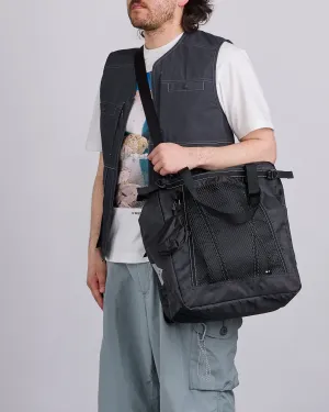 and wander ECOPAK 30L 3 Way Tote Bag Black