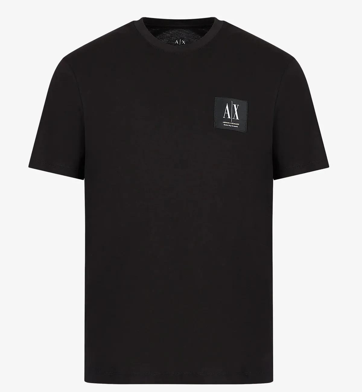 Armani Exchange Basic Chest Logo Tee (Black)