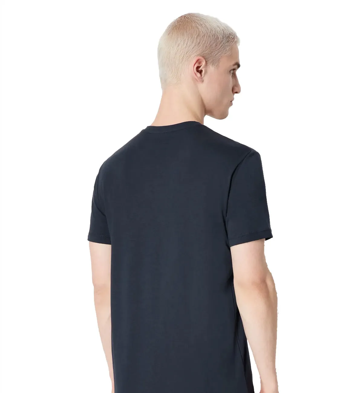 Armani Exchange Eagle Logo Tee(Navy Blue)