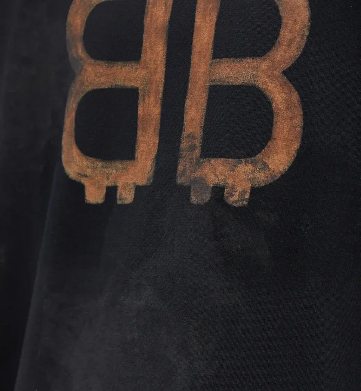 Balenciaga FW23 Cypto Oversized T-Shirt (Black)