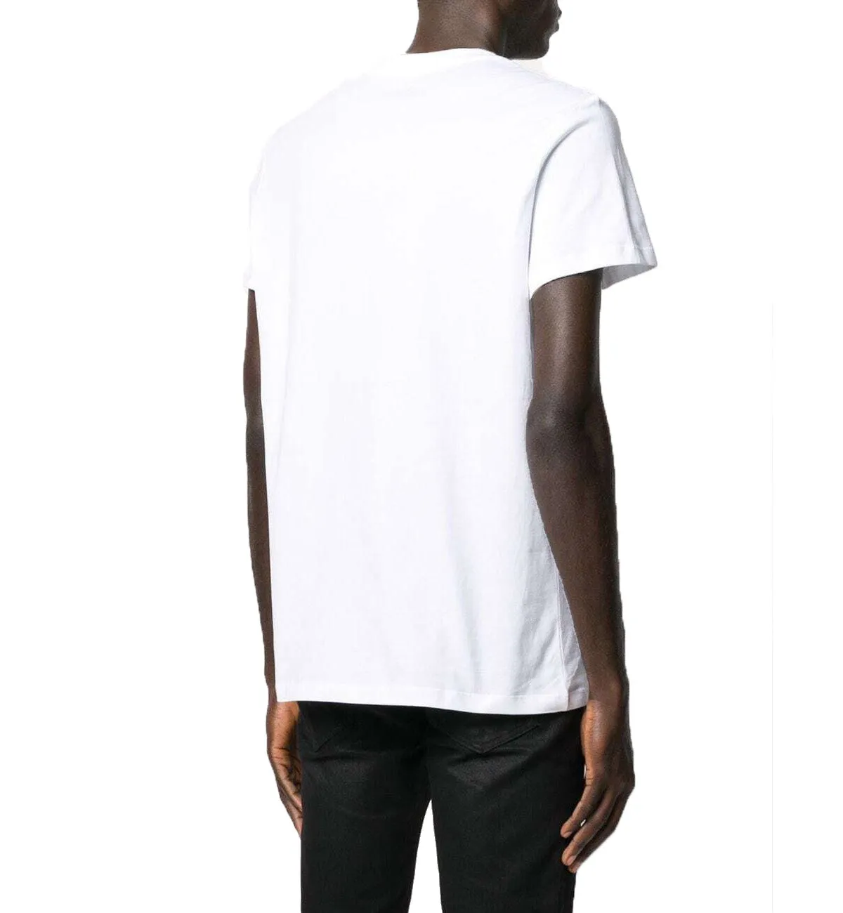 Balmain Gradient Paris Logo T-Shirt (White)