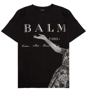 Balmain Jolie Madame T-Shirt (Black)