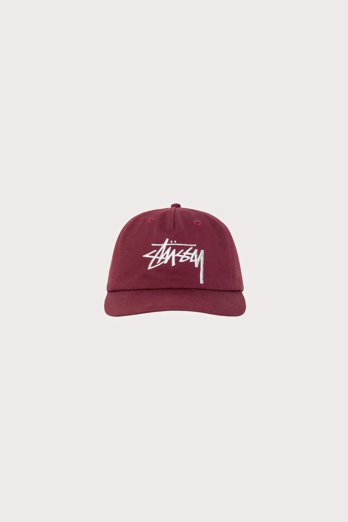 Big Stock Mid Depth Cap - Plum