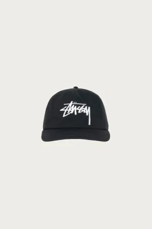 Big Stock Mid Depth Cap - Shadow Black