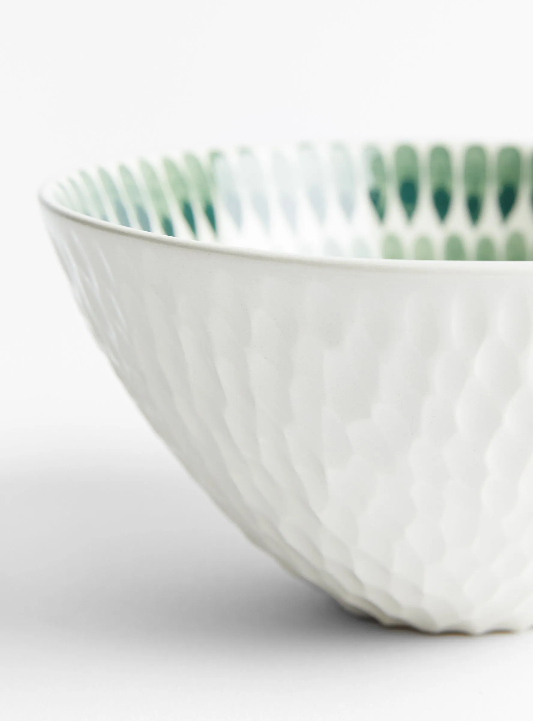 Bowl Green Drops N11