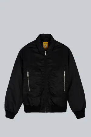 BRAIN DEAD 3D FLIGHT JACKET BLACK