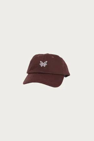 Butterfly Hat - Brown Canvas