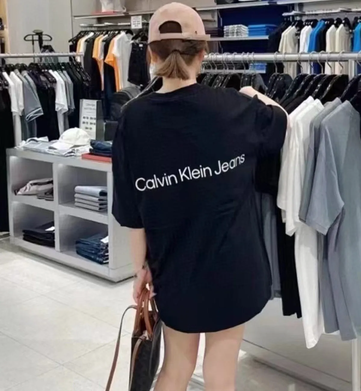 Calvin Klein Back 3D Logo T-Shirt