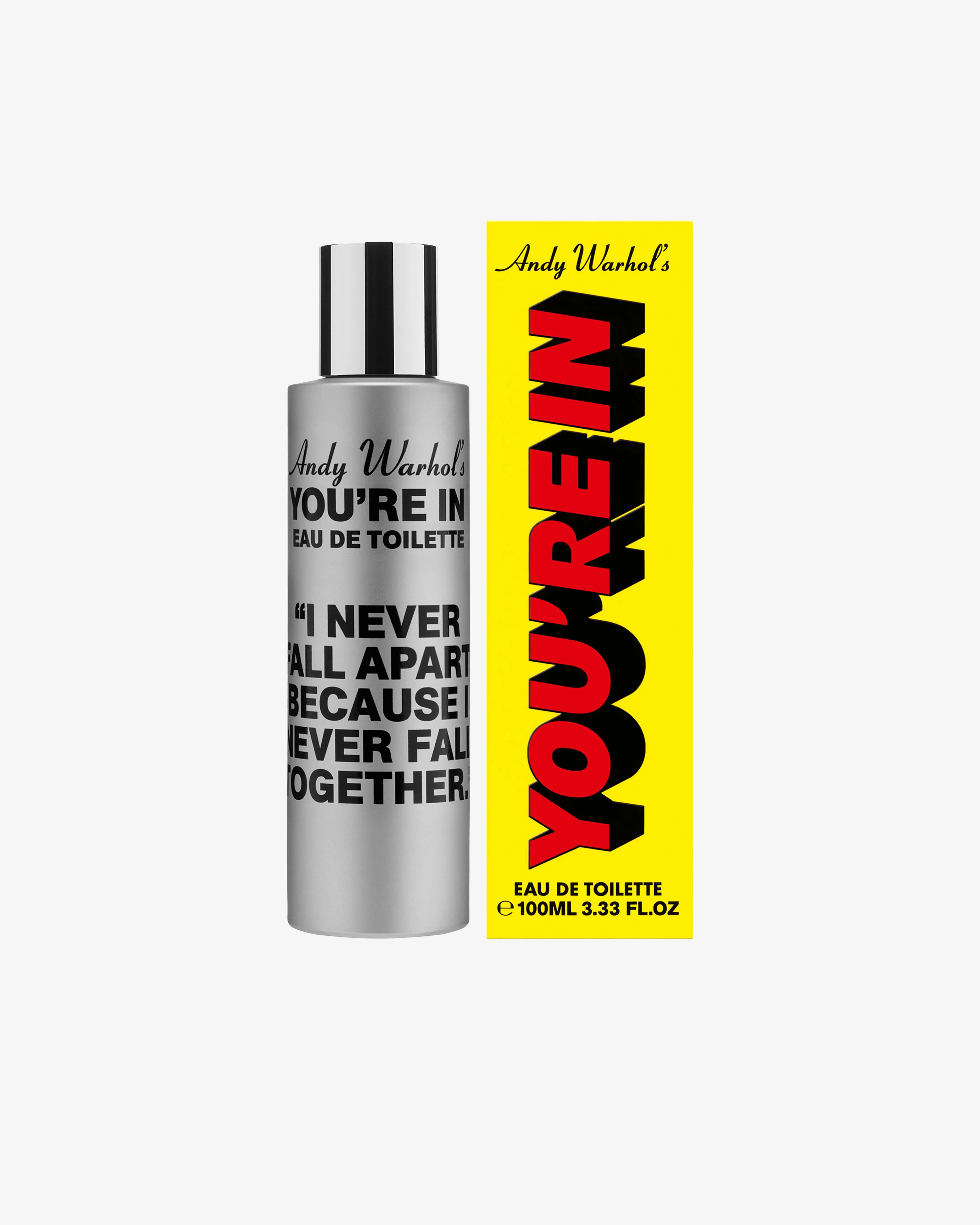 CDG Parfum - Andy Warhol You're In I Never Fall Apart Eau de Toilette - (100ml)