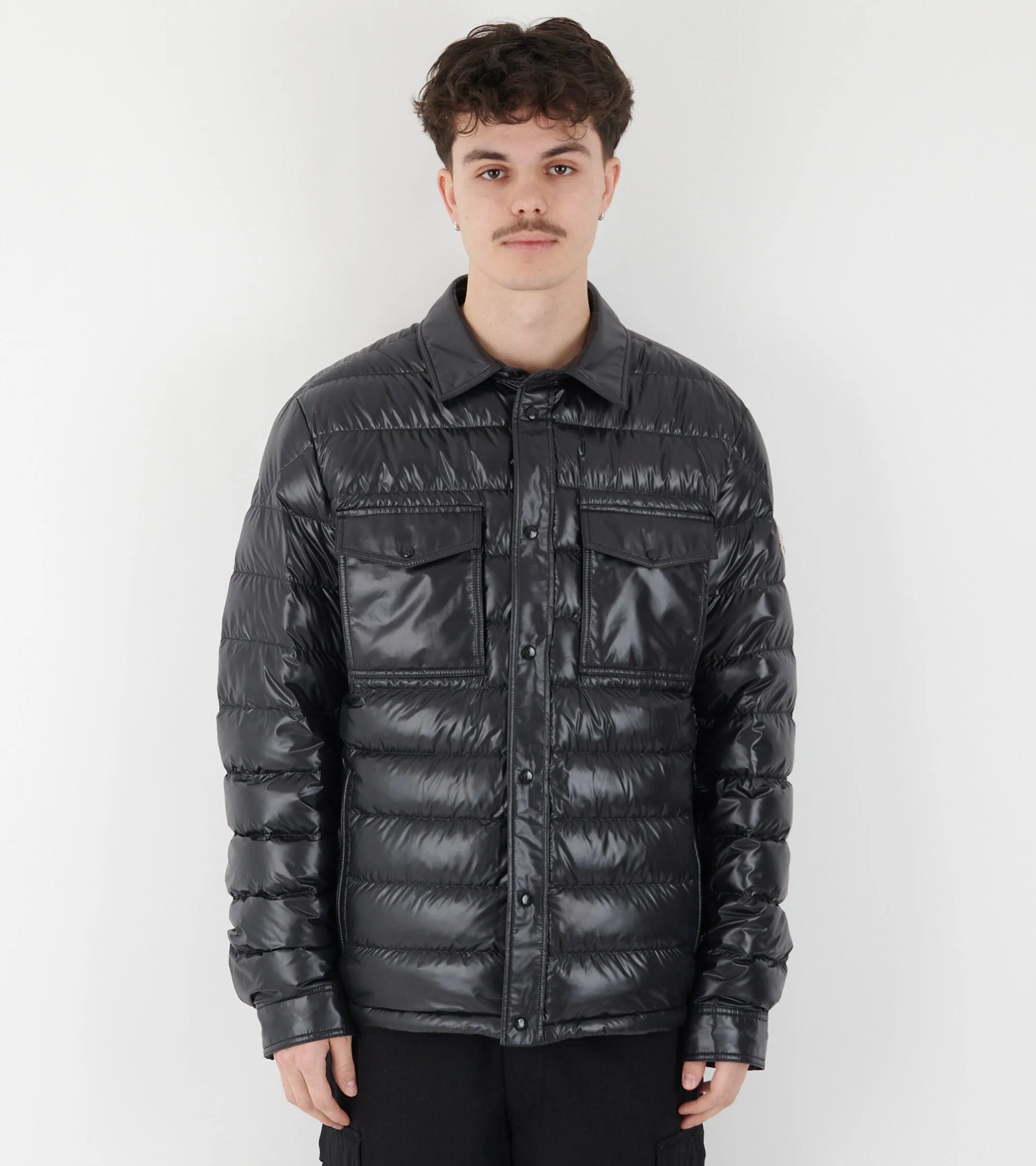 Chambly Down Shirt Jacket Black