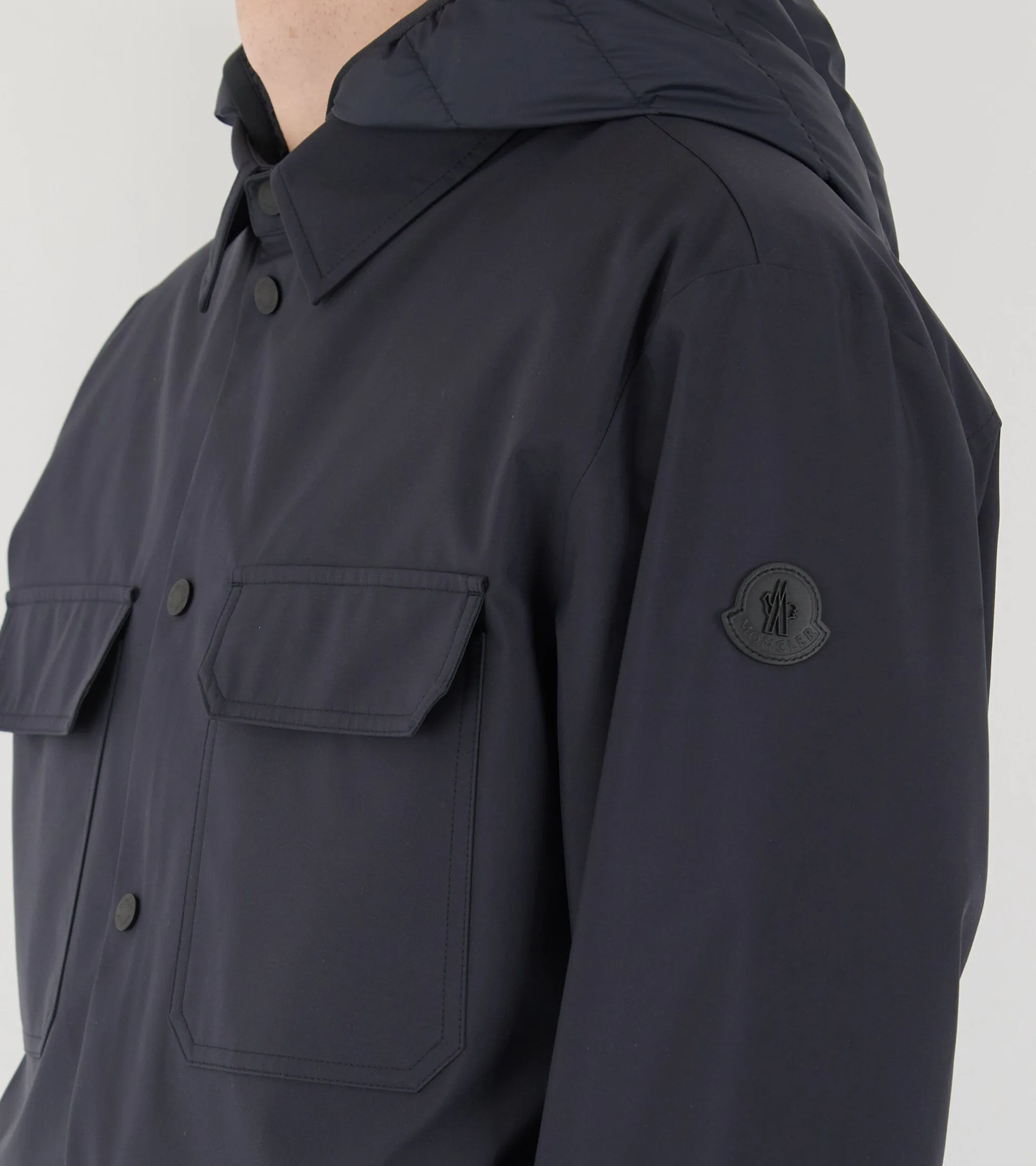 Charve Reversible Vest Jacket Navy