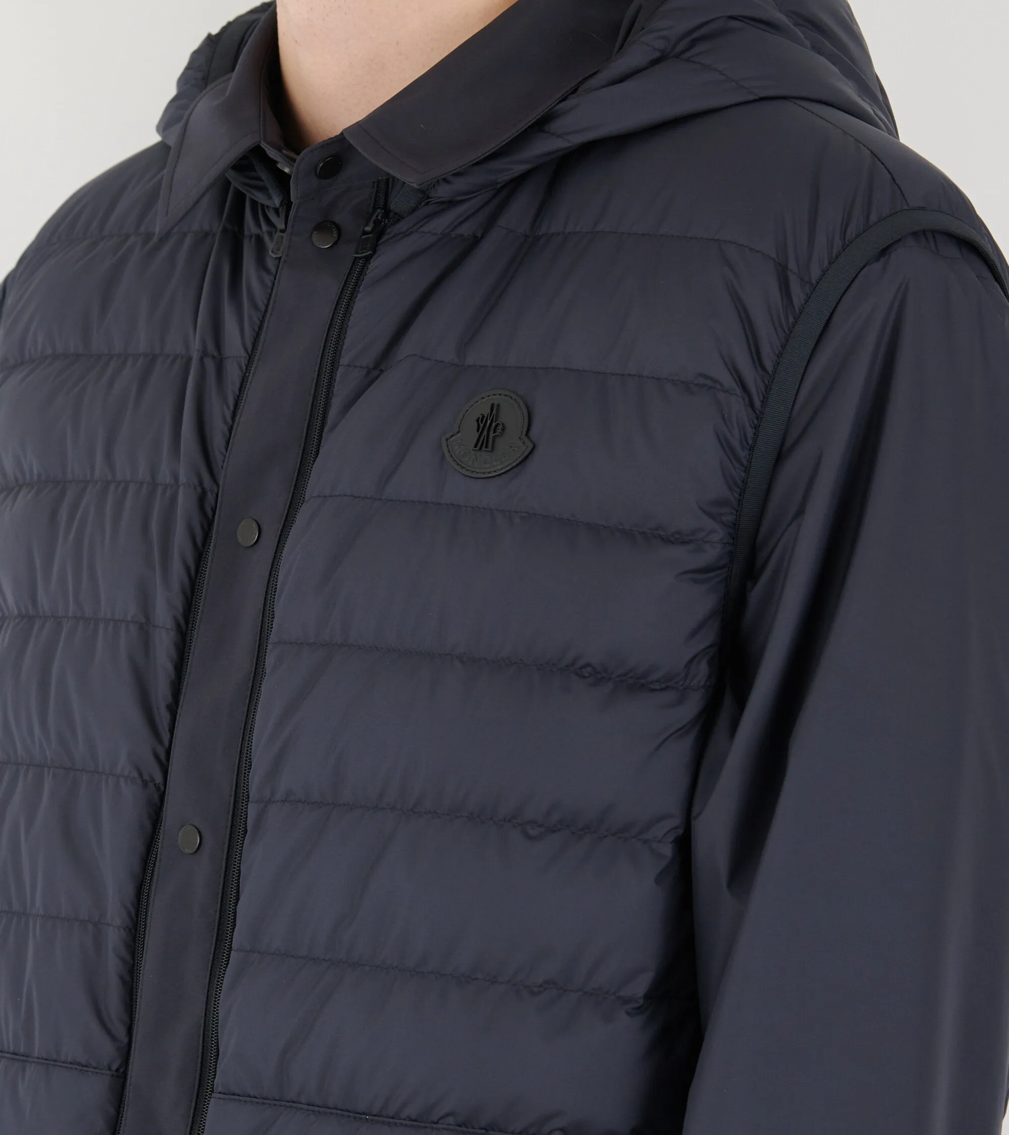 Charve Reversible Vest Jacket Navy