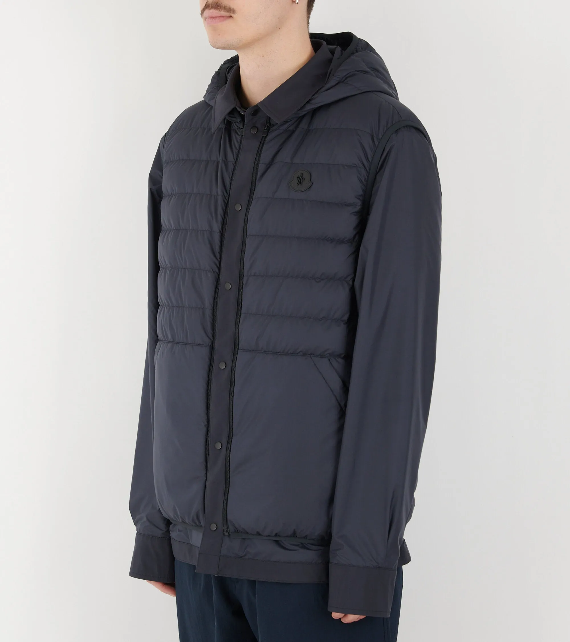 Charve Reversible Vest Jacket Navy