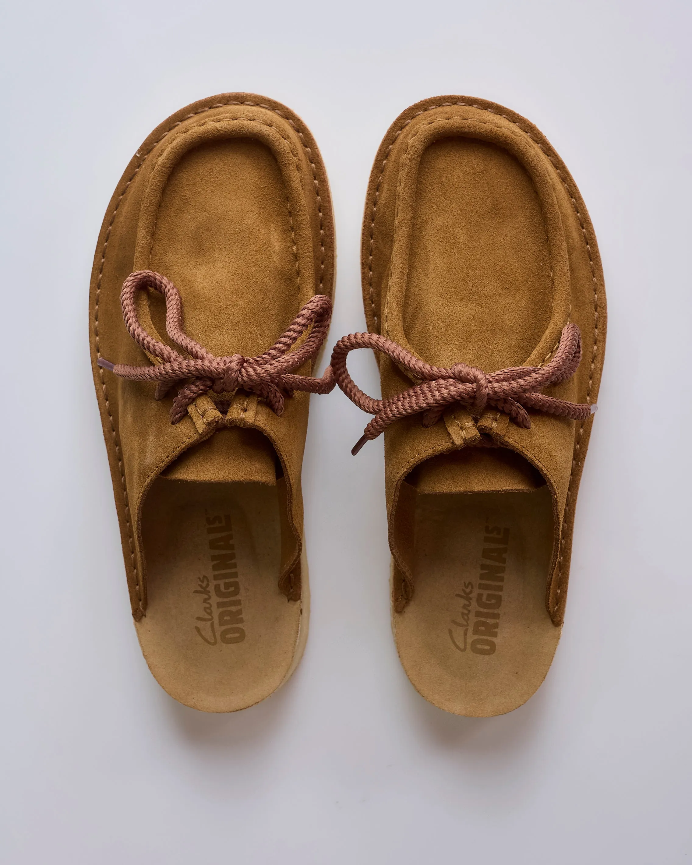 Clarks Originals Men's DSRT Nomad Mule Cola Suede