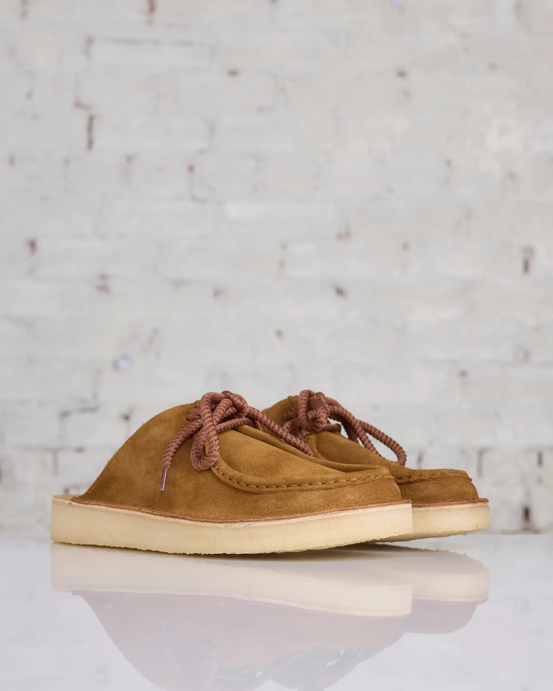 Clarks Originals Men's DSRT Nomad Mule Cola Suede