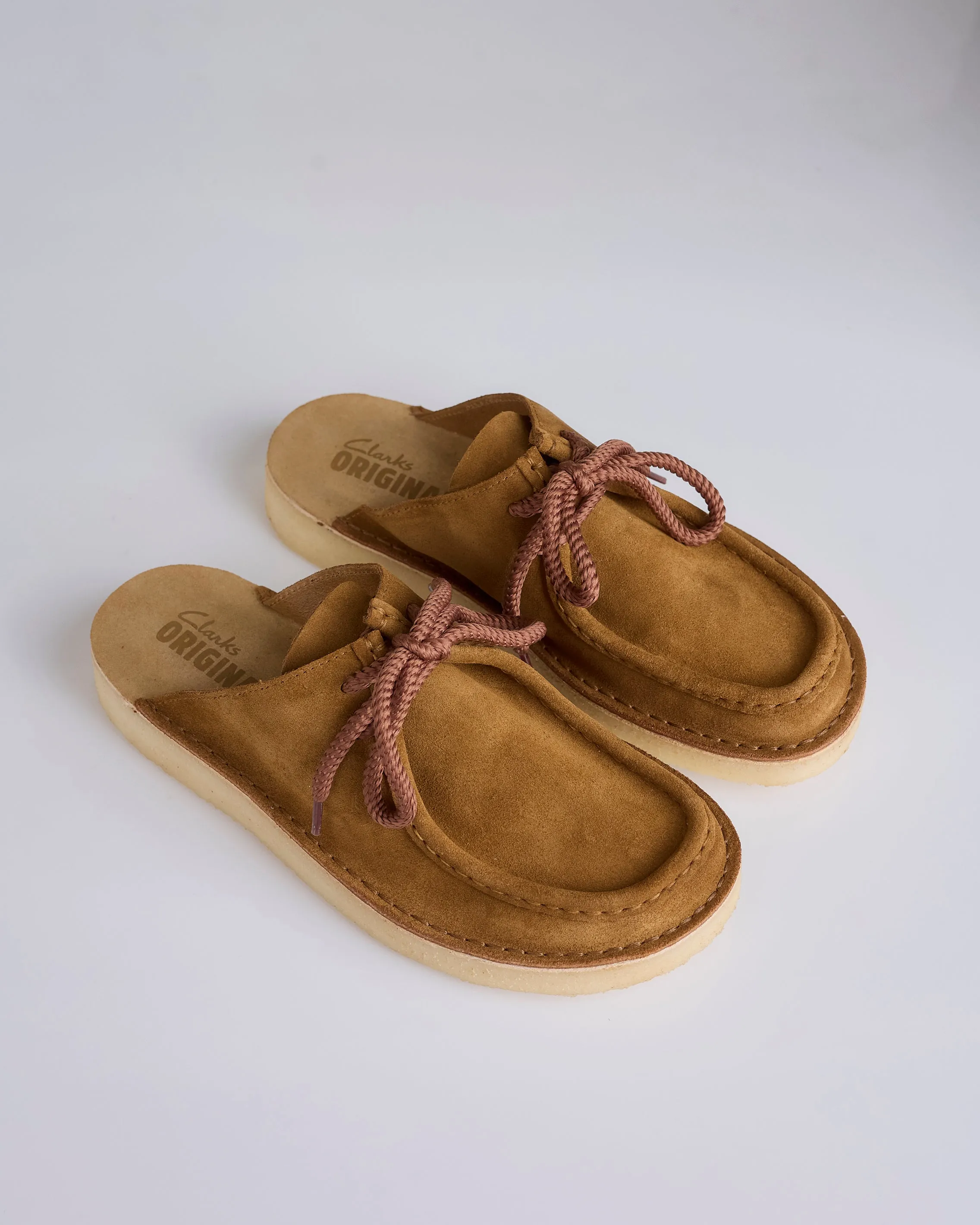 Clarks Originals Men's DSRT Nomad Mule Cola Suede