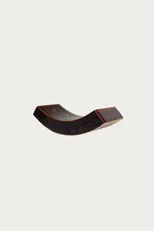 Curve Roof Tile Incense Holder - Earth