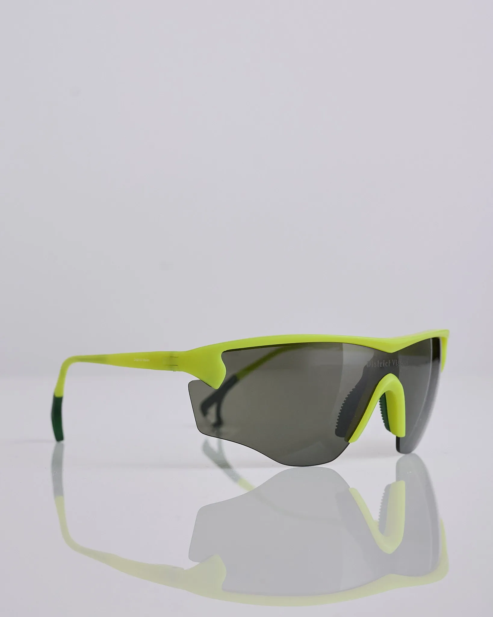 District Vision Junya Racer Sunglass Electric Green D  G15