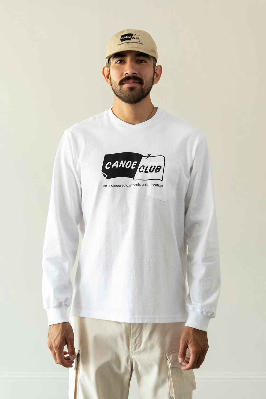 EG x CC Canoe Cross Cut Tee - White