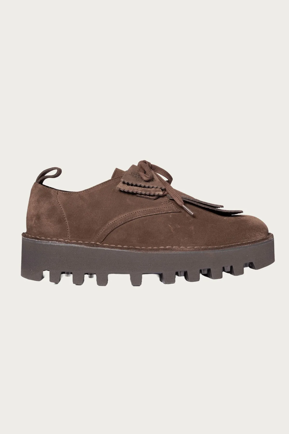 Engineered Garments x Clarks Desert Khan - Brown Suede
