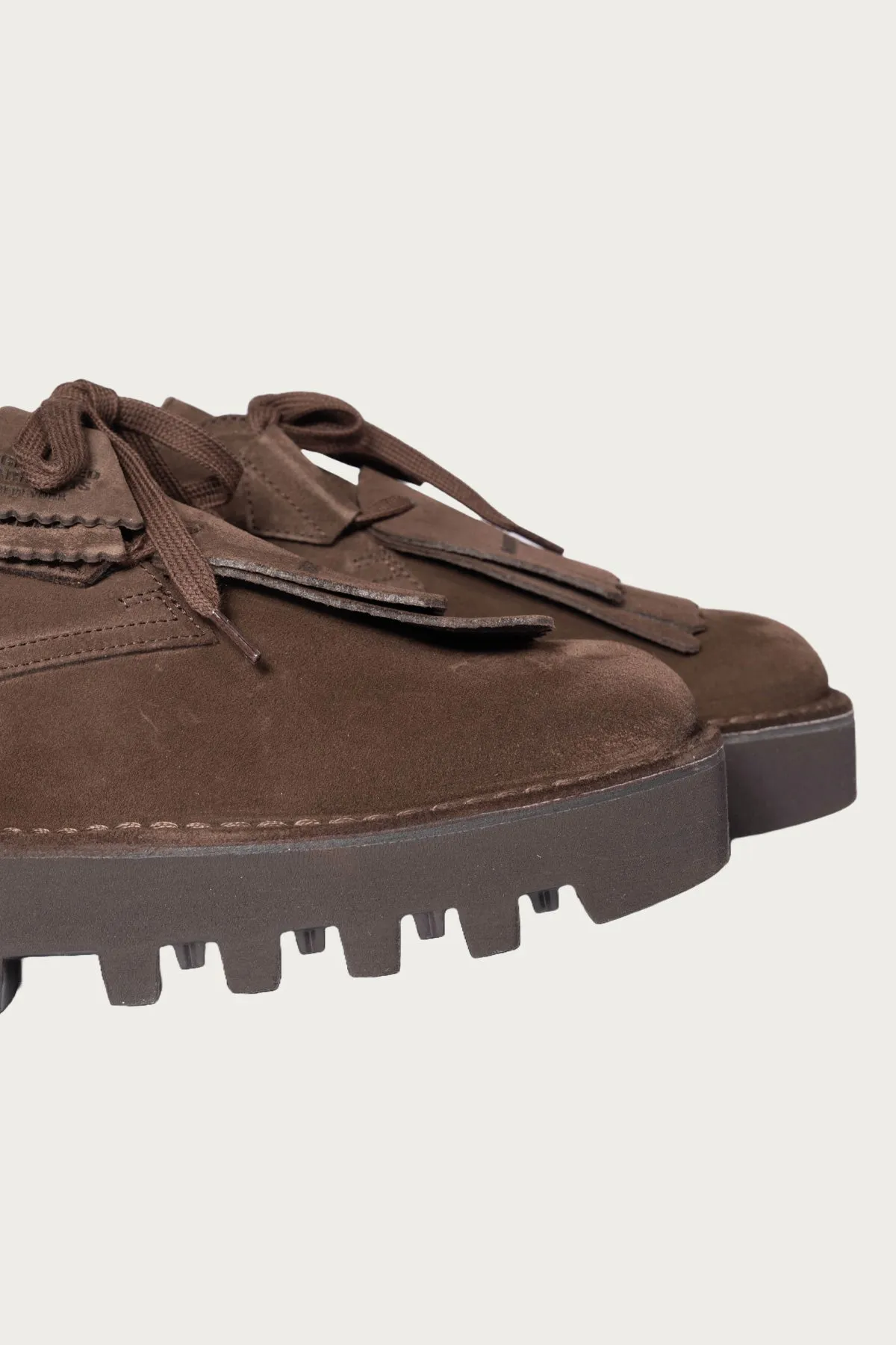 Engineered Garments x Clarks Desert Khan - Brown Suede