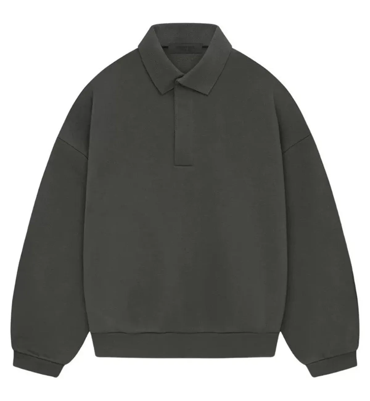 Fear of God - Essentials Long Sleeve Polo Shirt FW24 (Ink)