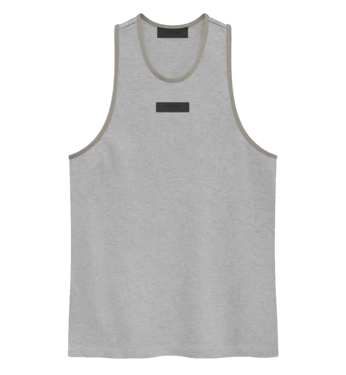 Fear of God Essentials SS24 Heavy Jersey Tank Top (Light Heather Grey)
