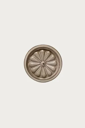 Flower Roof Tile Incense Holder - Stone