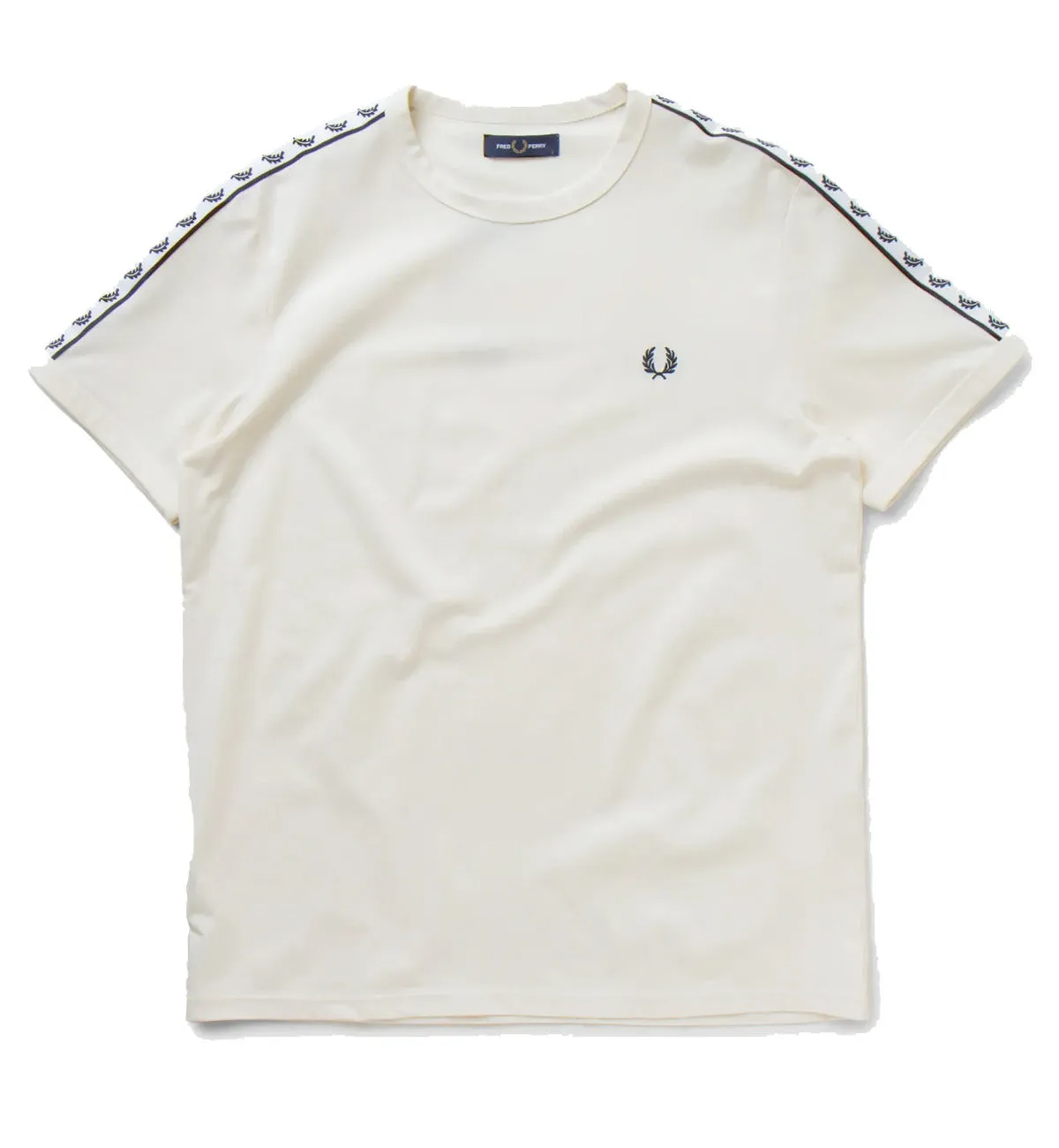 Fred Perry Taped Ringer Tee (Ecru)