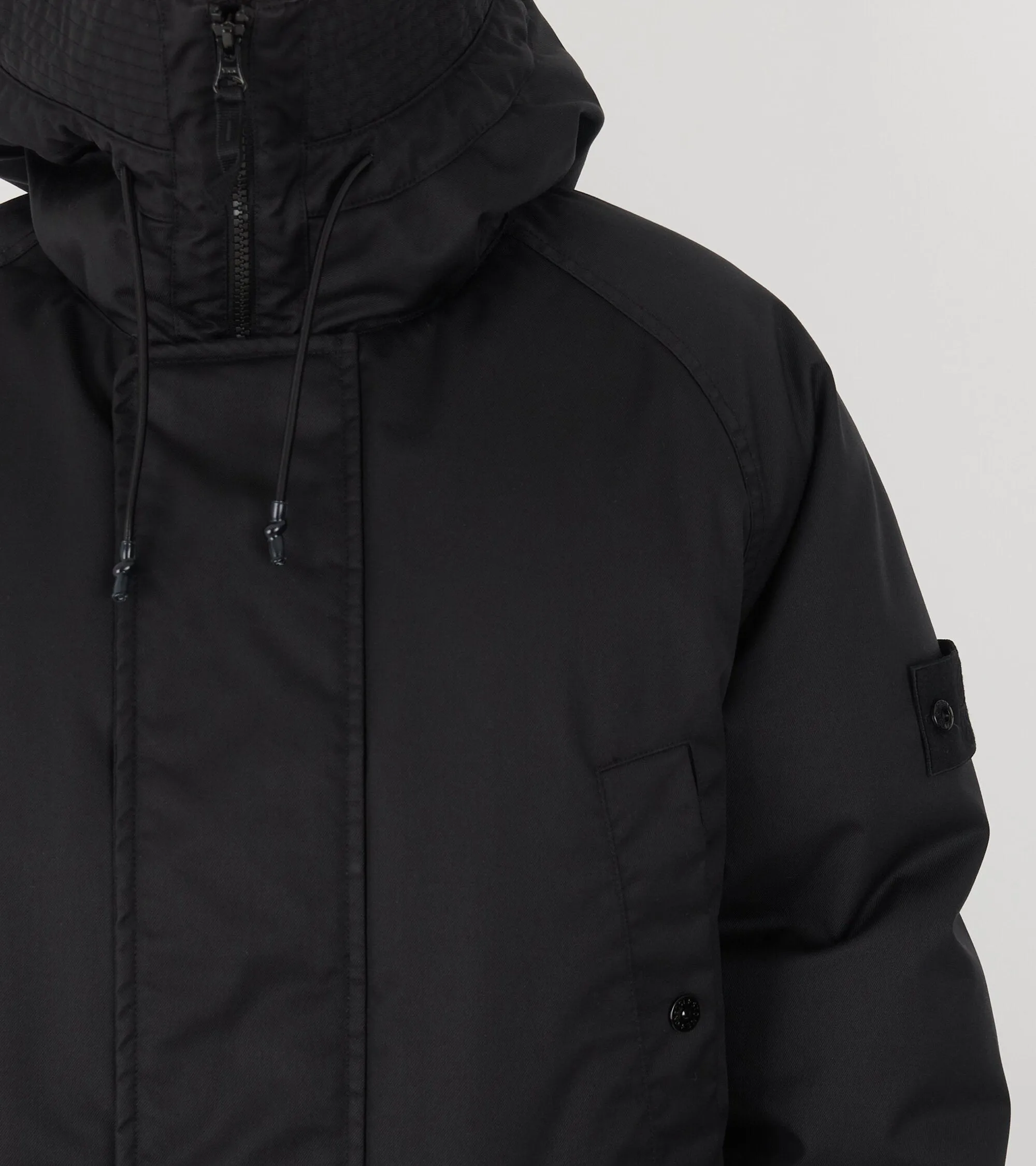 Ghost Performance Twill Wool Down TC Coat Black