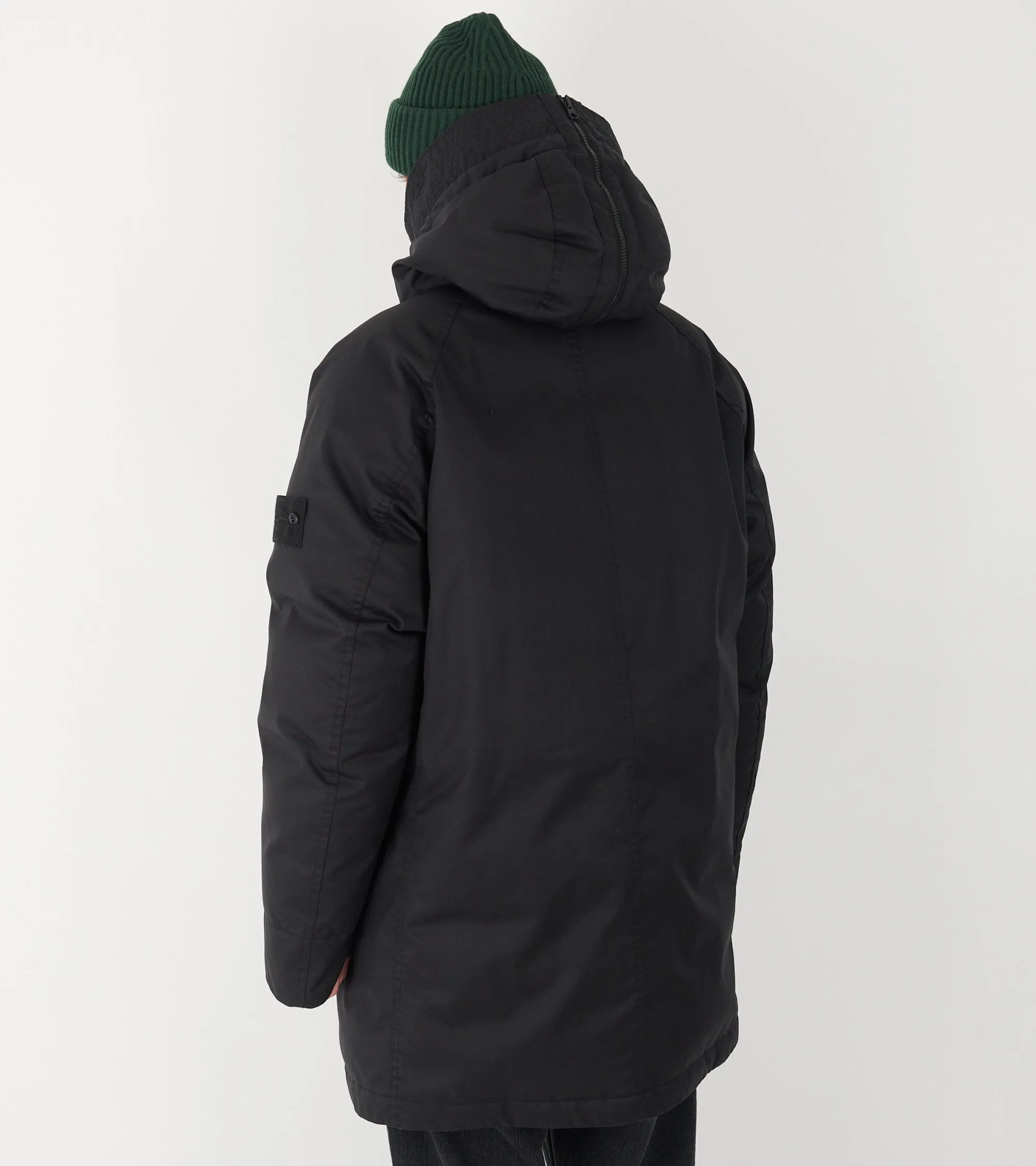 Ghost Performance Twill Wool Down TC Coat Black
