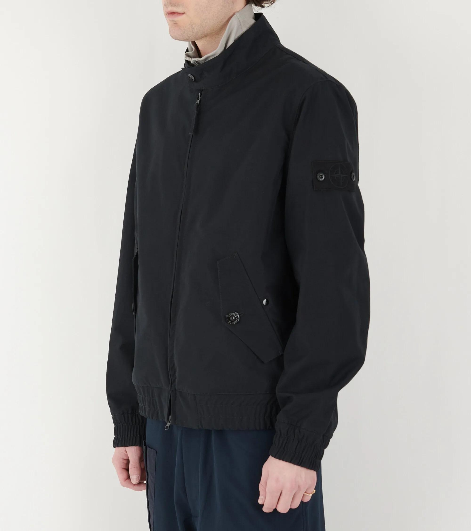 Ghost Weatherproof Cotton Canvas Jacket Black