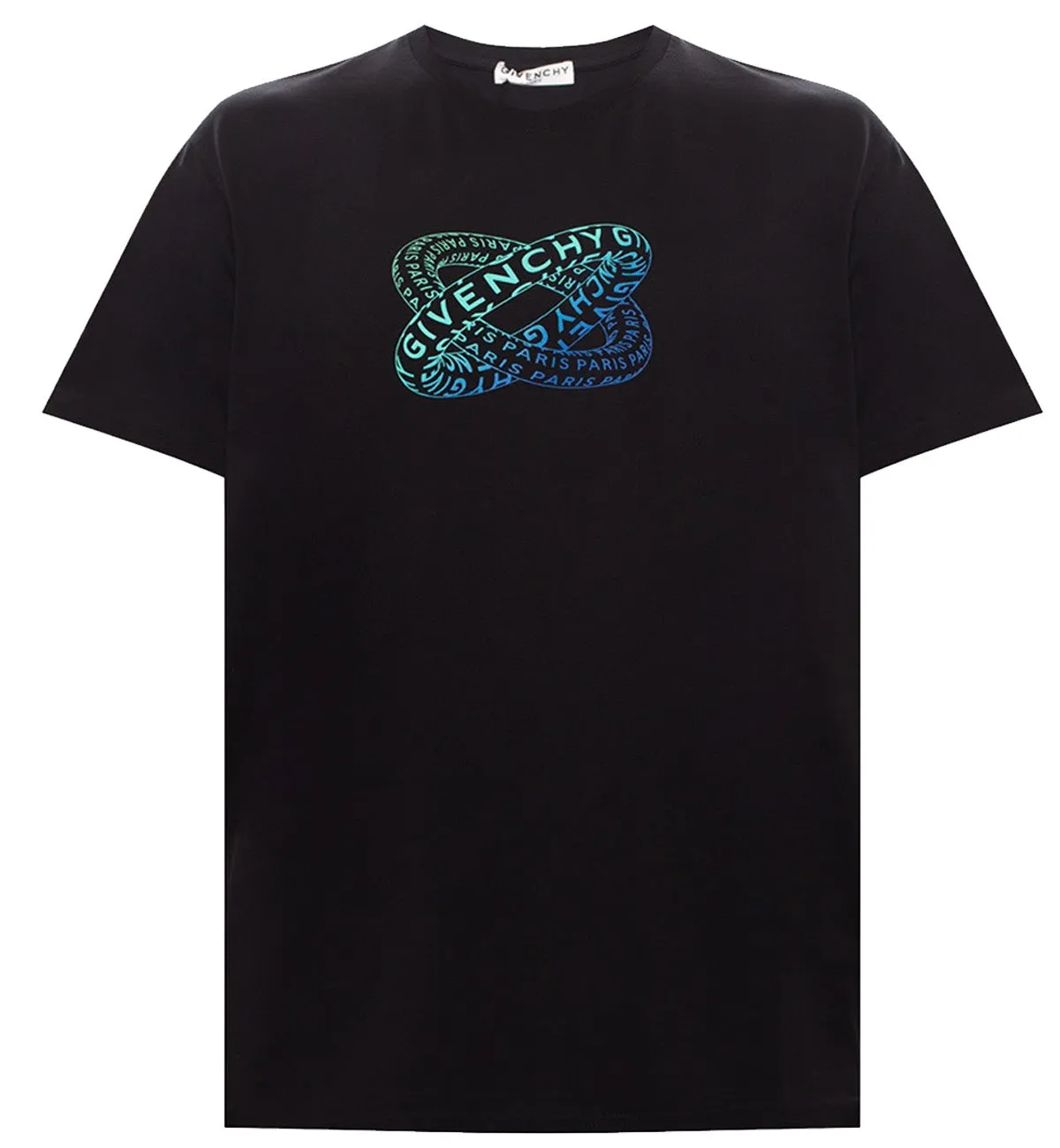 Givenchy Rings Printed T-Shirt (Black)