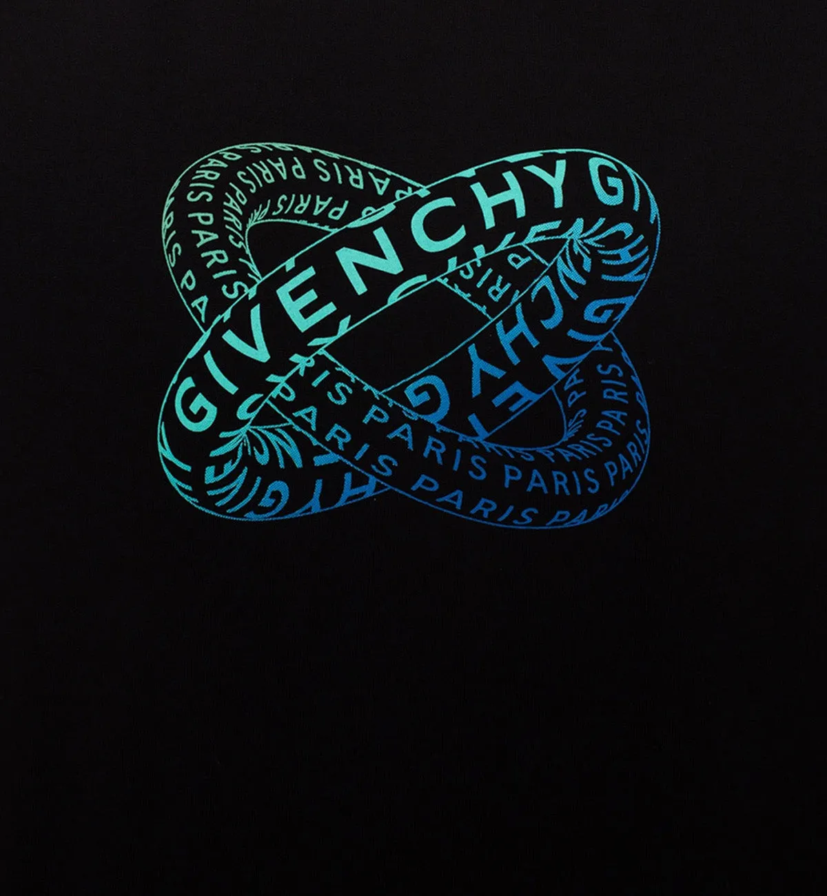 Givenchy Rings Printed T-Shirt (Black)