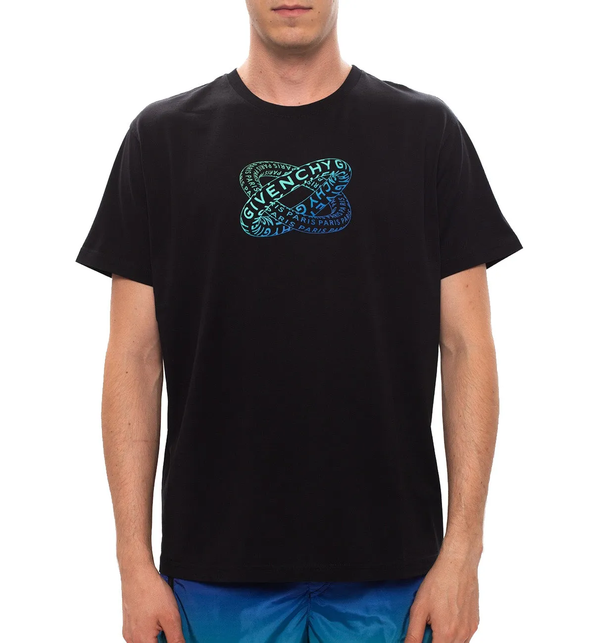 Givenchy Rings Printed T-Shirt (Black)