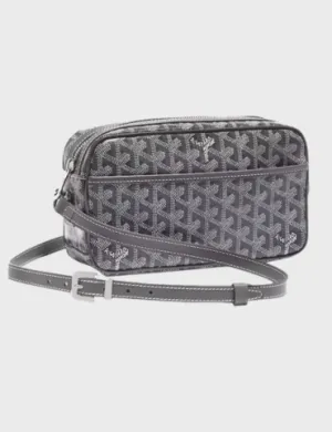 Goyard Cap Vert Crossbody (Goyardine Gray)