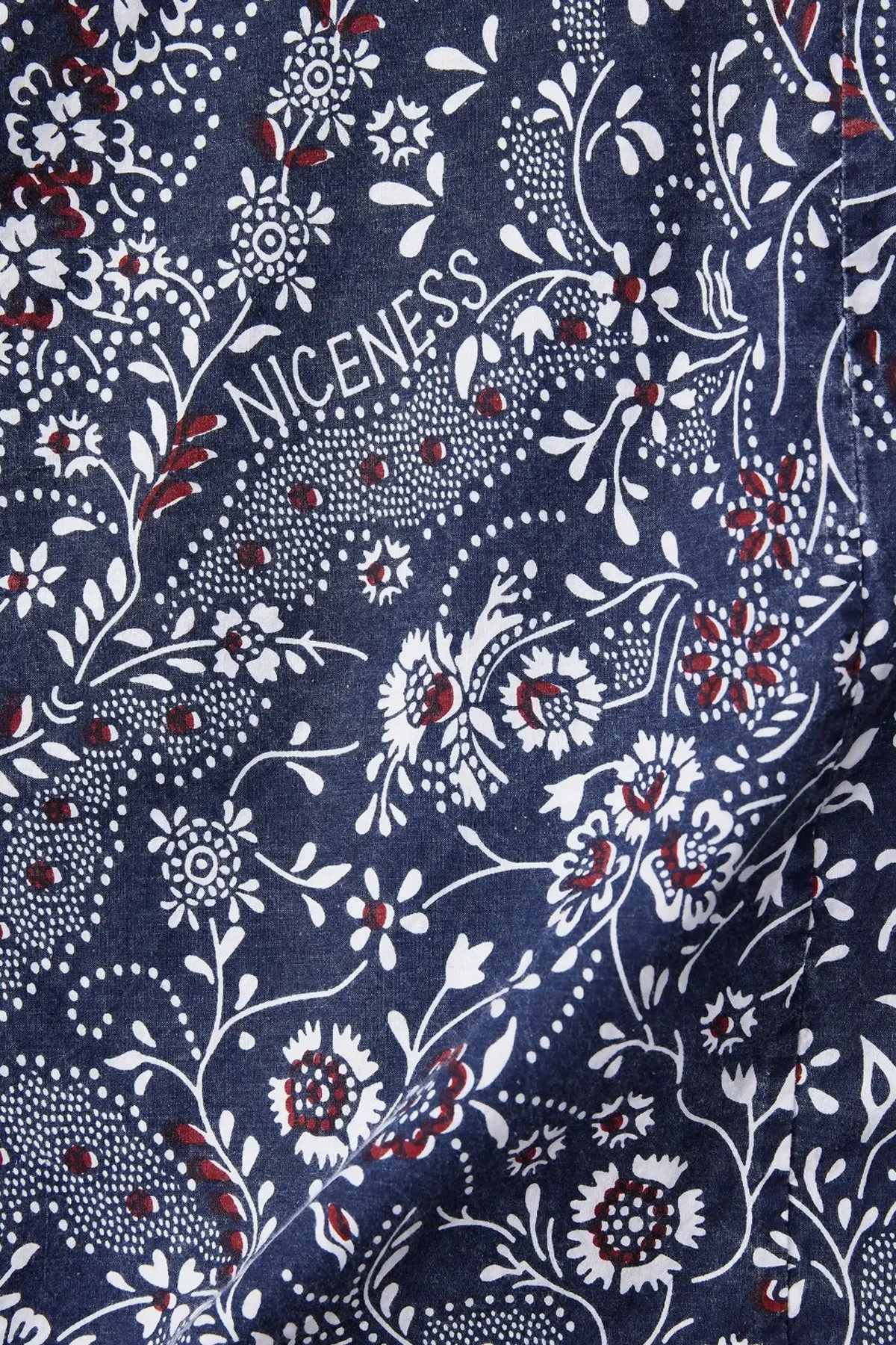 Gyan Bandana Trucker Jacket - Navy