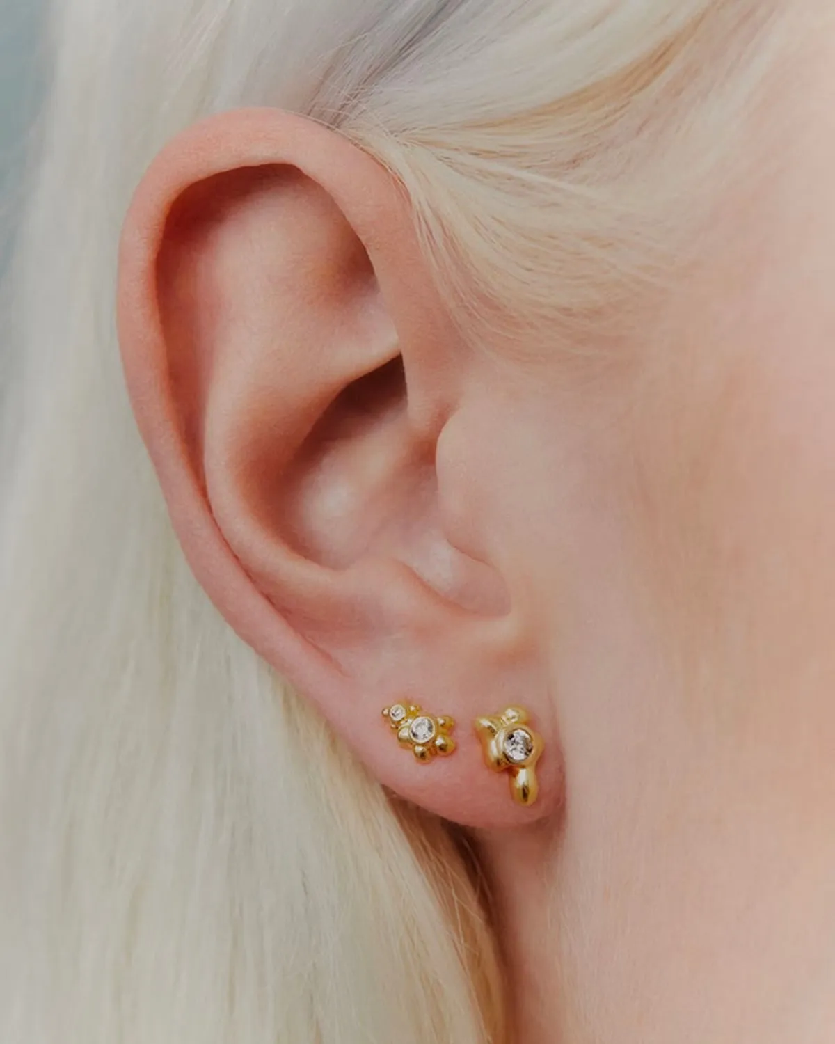 Iris Stud Gold - OS