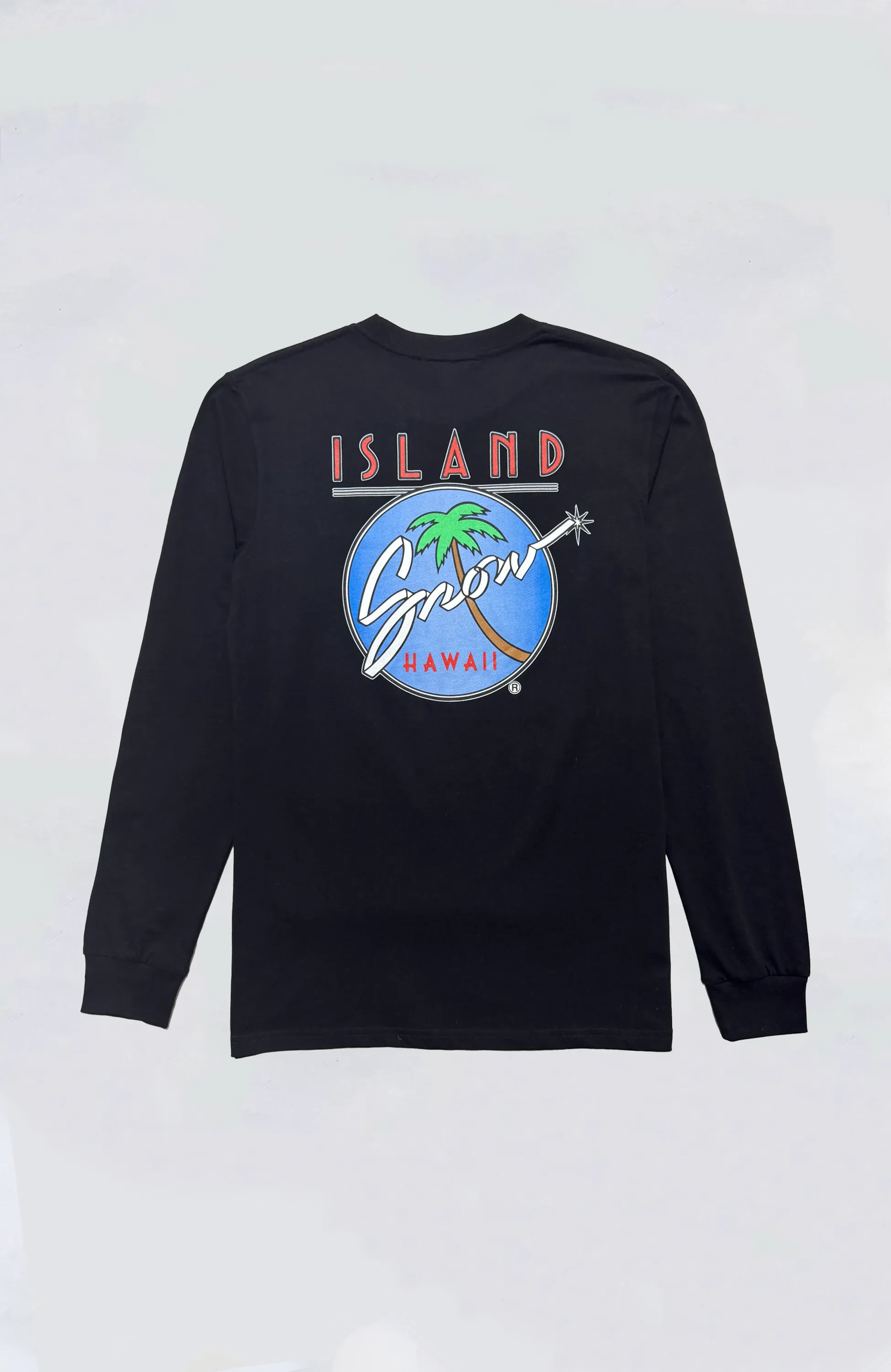 Island Snow Hawaii - IS Original Logo Premium Heavyweight L/S Tee