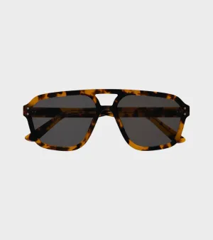 Jet Havana Grey Solid Lens