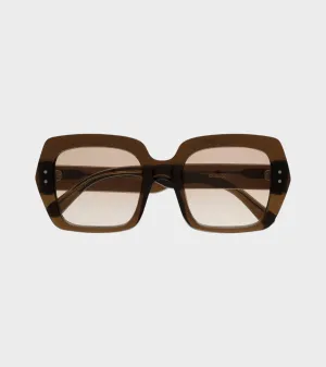Kaia Cola Brown Gradient Lens