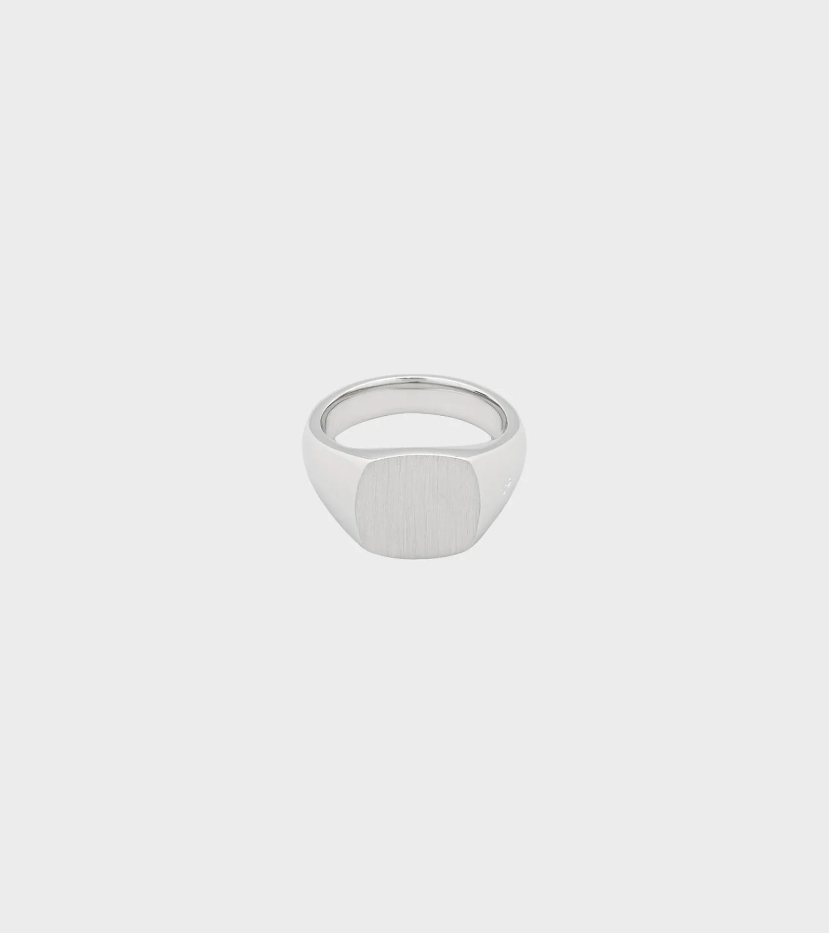 Kay Ring Satin Silver