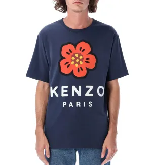 Kenzo 'Boke Flower Small Paris' T-shirt (Blue)