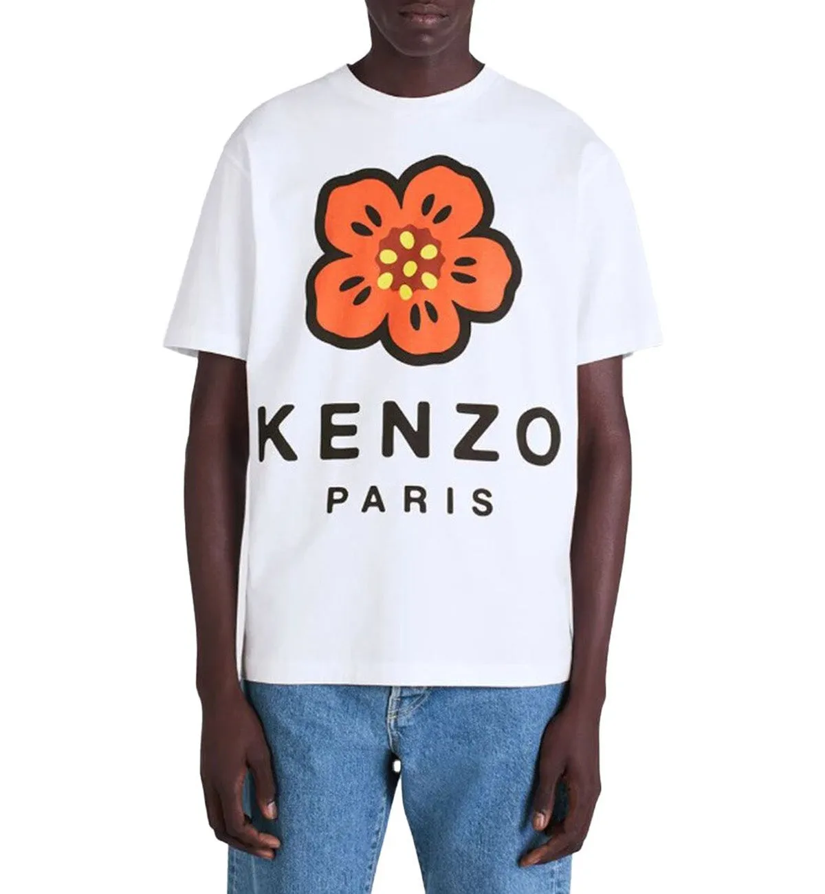 Kenzo 'Boke Flower Small Paris' T-shirt (White)