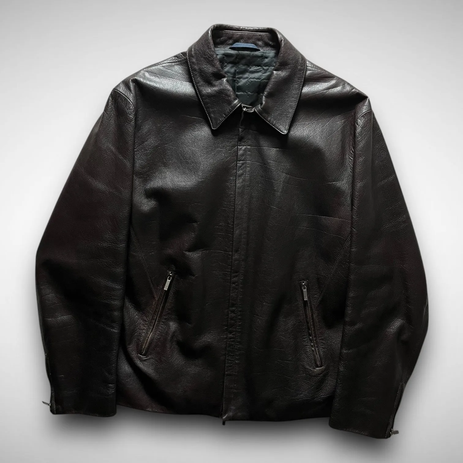 Kenzo Buffalo Leather Jacket (2000s)