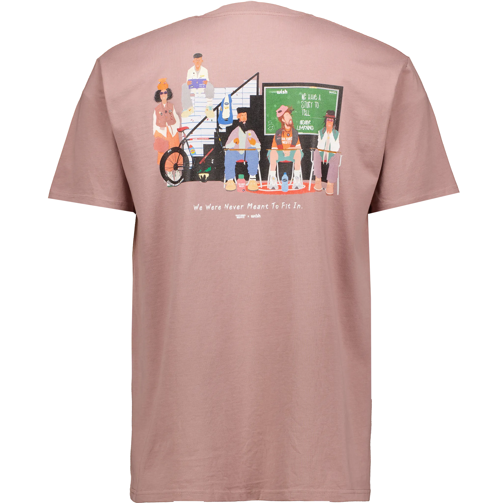 KM X Wish ATL BHM '24 'Higher Learning' T-Shirt